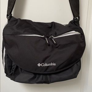 Black Columbia Diaper Bag. Like new